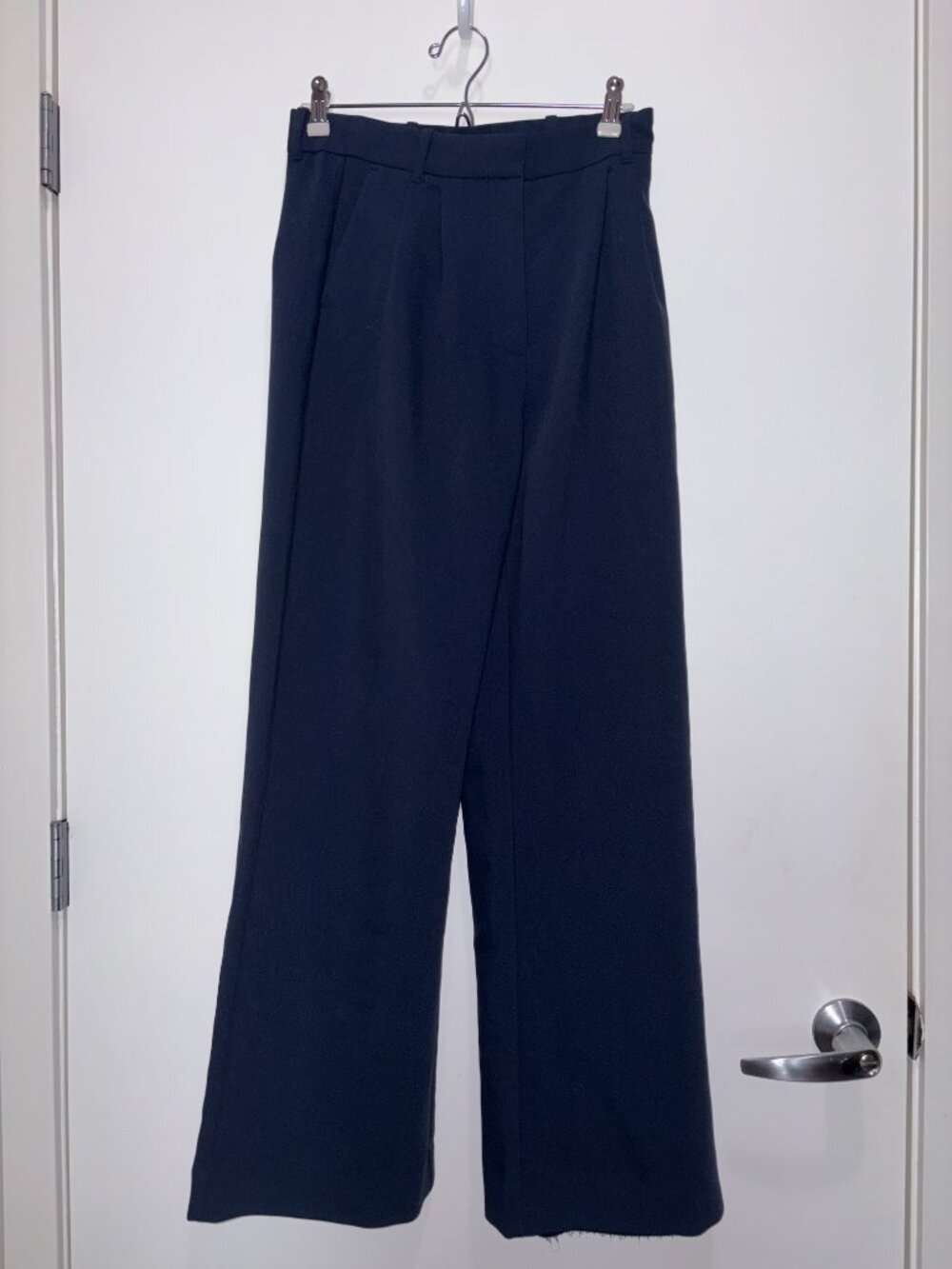 Abercrombie & Fitch Sloane Tailored Wide Leg Pants